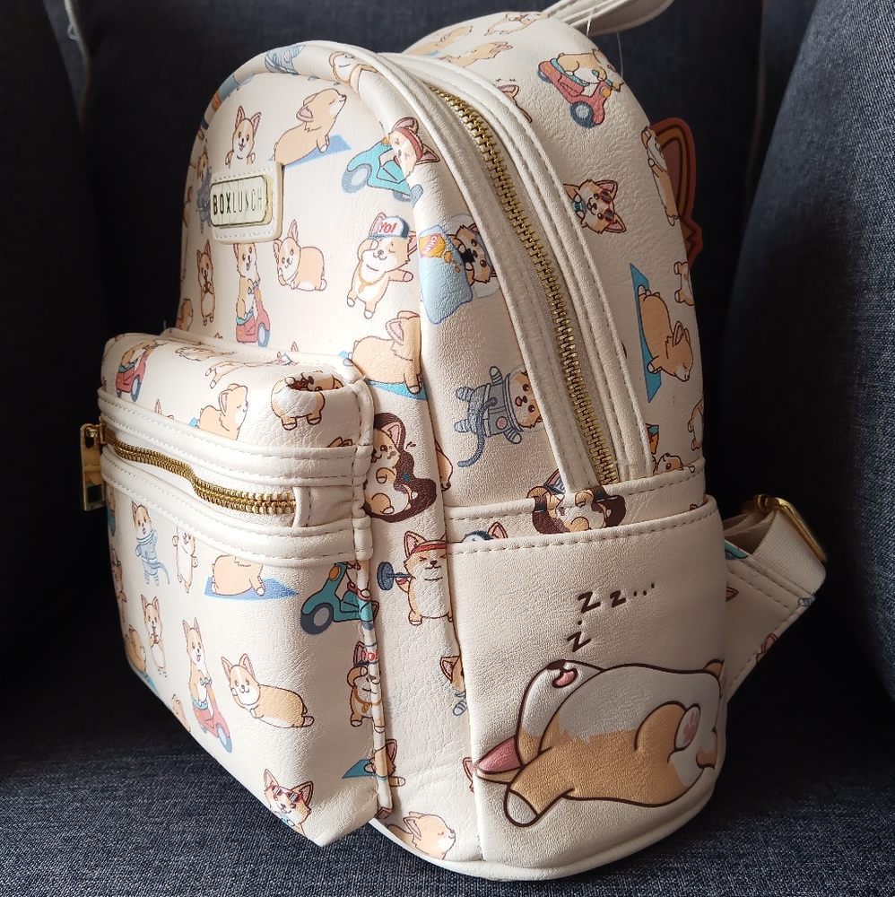 Mad Engine Corgi Lifestyle Mini Backpack - Picture 5 of 5